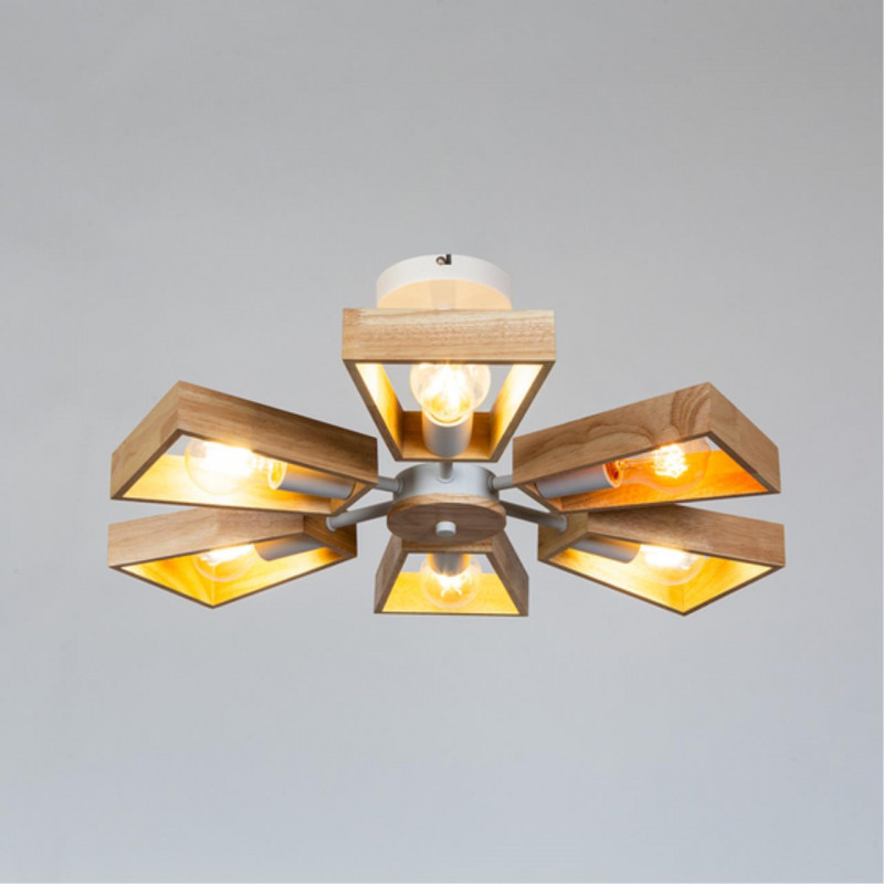 Люстра 61 см Arte Lamp BRUSSELS A8030PL-6WH белый