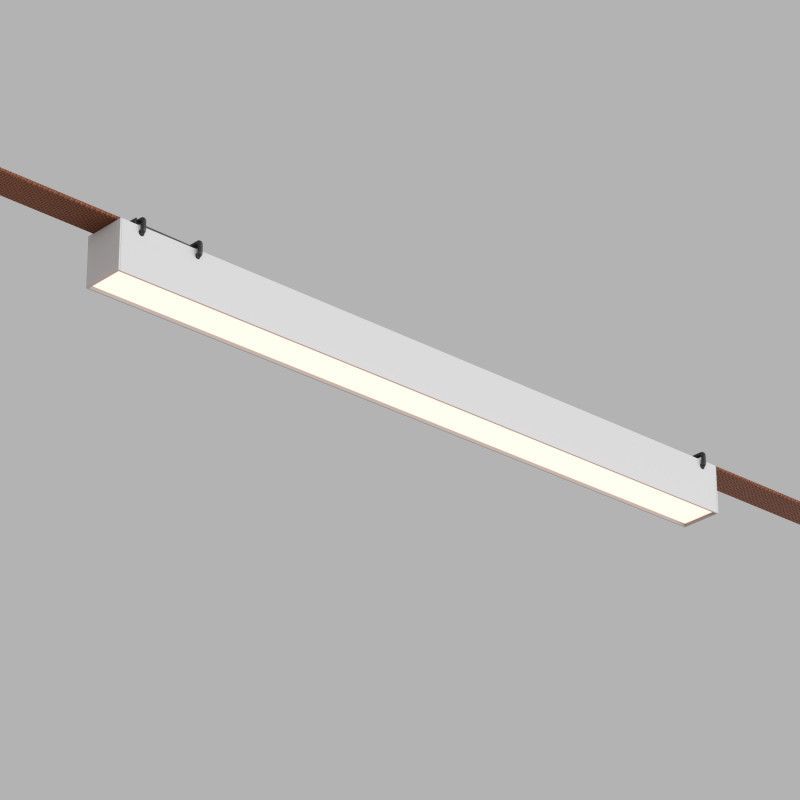 Светильник на шине 64,2*4*4,5- см, *LED*24W, 2700-6000K, Denkirs BELTY LINEAR DK5676-WH, черный пластик