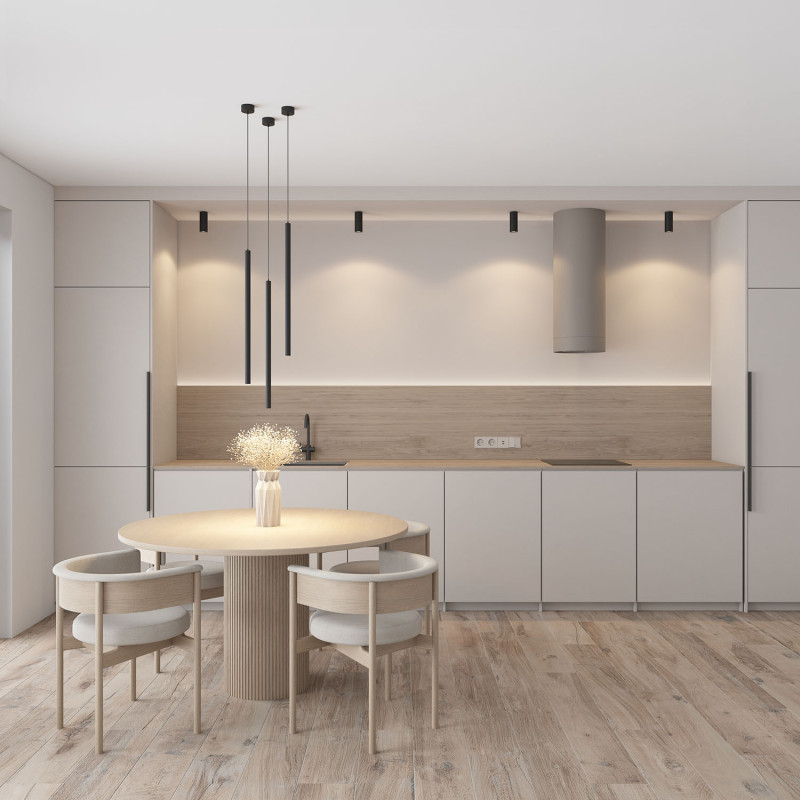 Светильник 5*5 см, GU10 50W, Denkirs DK2051-BK черный