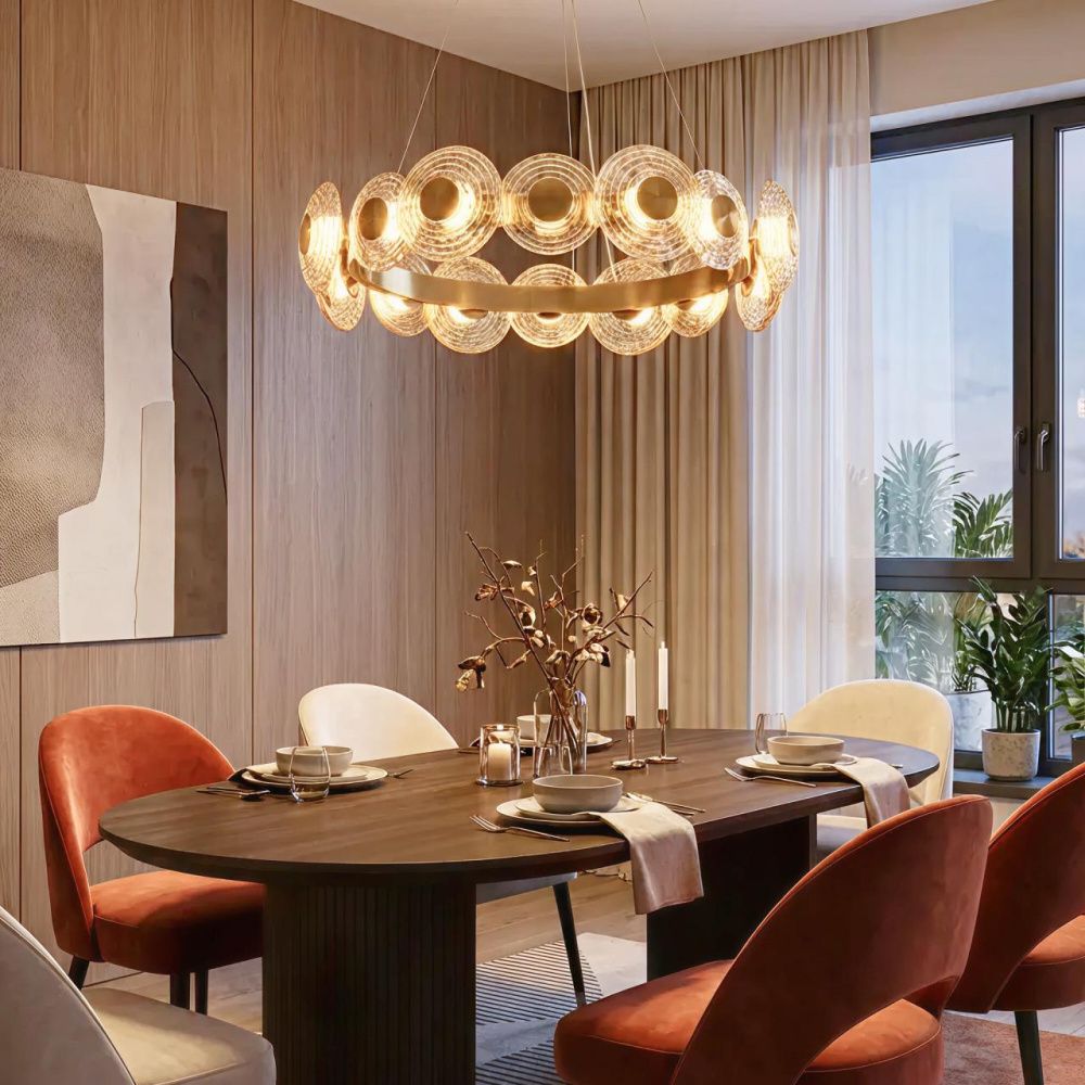 Светильник 75 см, 72W, 3000K, Citilux JANTAR CL240173, латунь