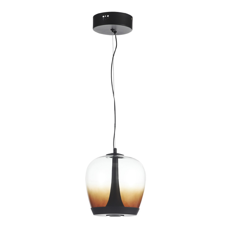 Подвесной светильник 20*200 см, LED, 17W,  3000К, ST-Luce Ripple SL6014.413.01 черный