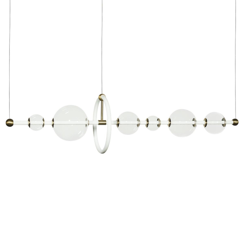 Светильник 120* см, 2*LED*42W, 3000К Loft It 10126/1200 Alpha, Белый, золото