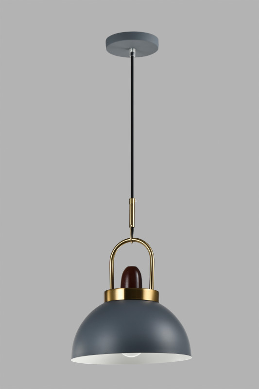 Подвесной светильник 25*134 см, E27 60 W, Moderli Ravenna V10446-1P Серый