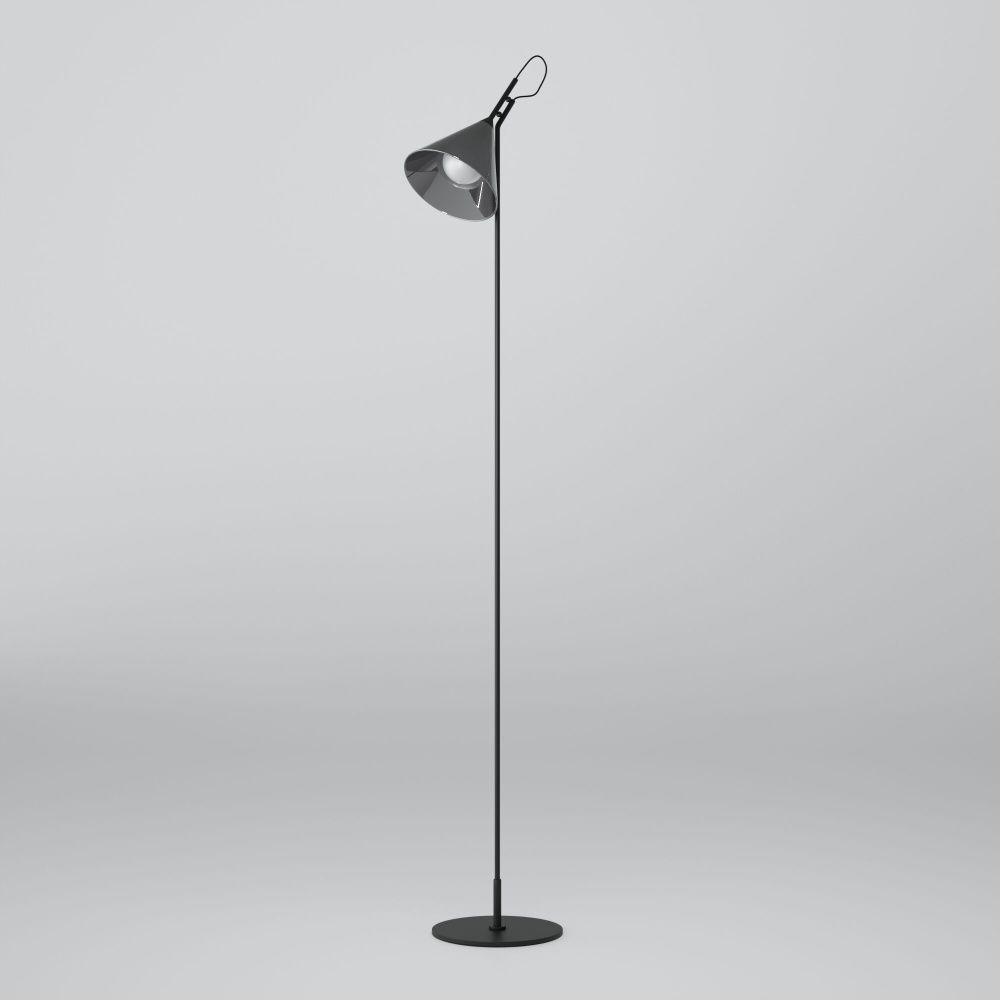 Напольный cветильник 26,5*23*150- см, 1*G9*20W, Eurosvet Enigma, 01187/1 черный, 4690389210167