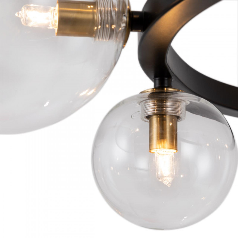 Светильник 76 см, Arte Lamp VINCENT A7790SP-10BK, черный