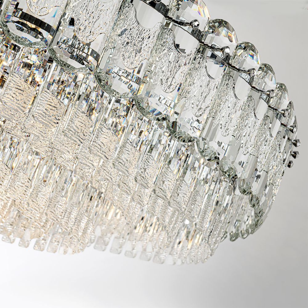 Люстра 100 см, 22*Е14*40W, Modelux  ML.7092.1000 CR, Хром