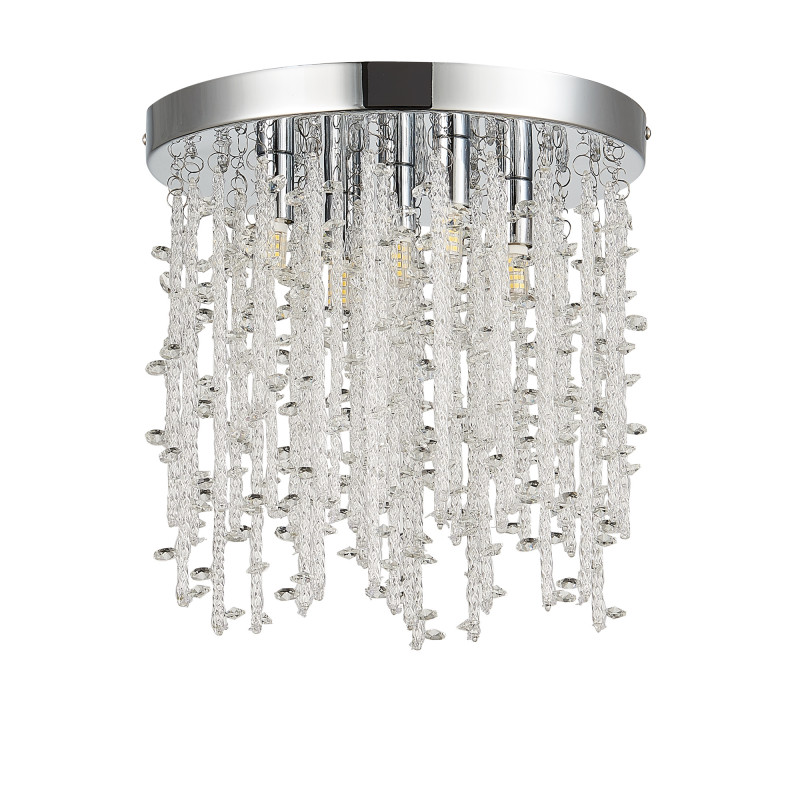 Люстра потолочная 30 см,  EVOLUCE LUCCHIO SLE103302-05 Хром