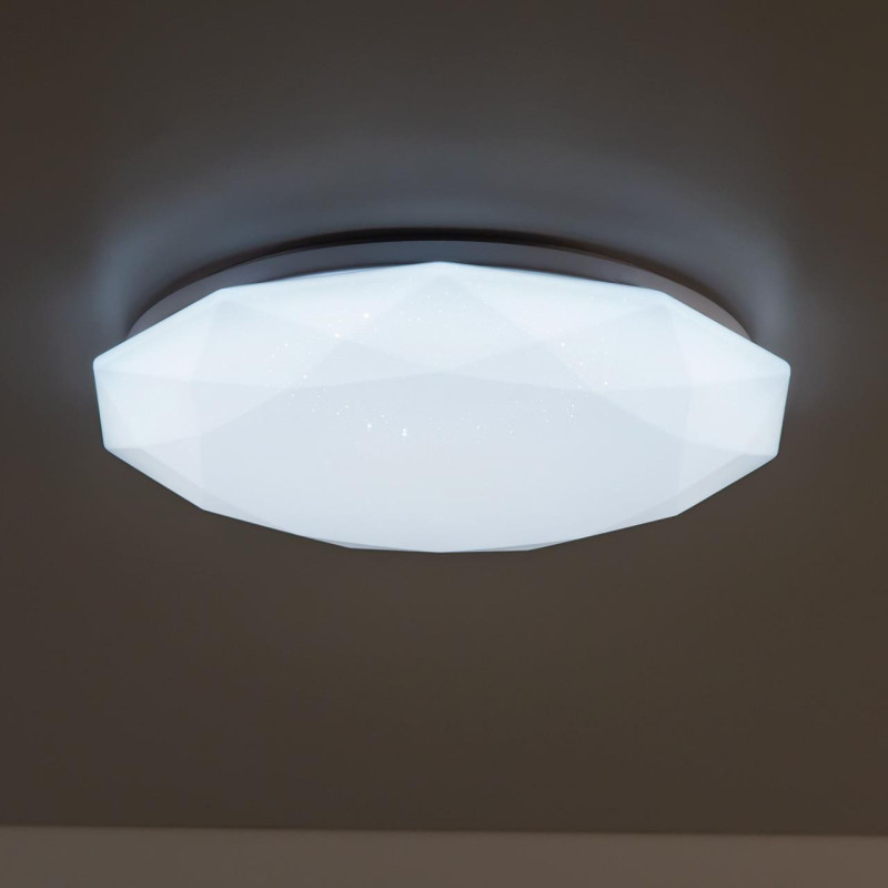 Светильник 38 см, 48W, 3000-5500K Citilux Астрон CL733480G, белый