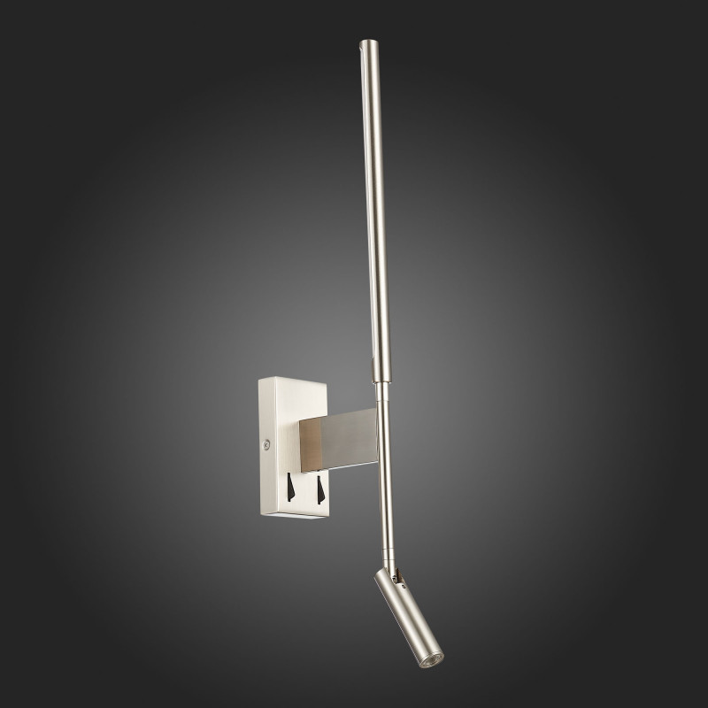 Бра 60 см, 9W, 3200K ST LUCE RALIO SL1580.101.02 Никель