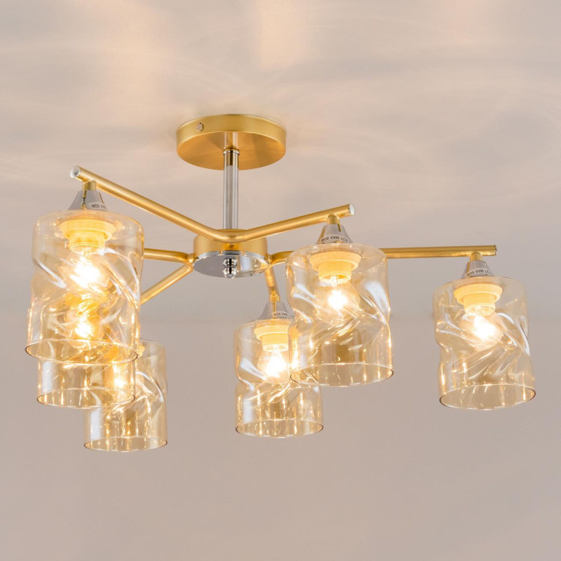 Люстра 62 см Citilux Клод CL137162 золото