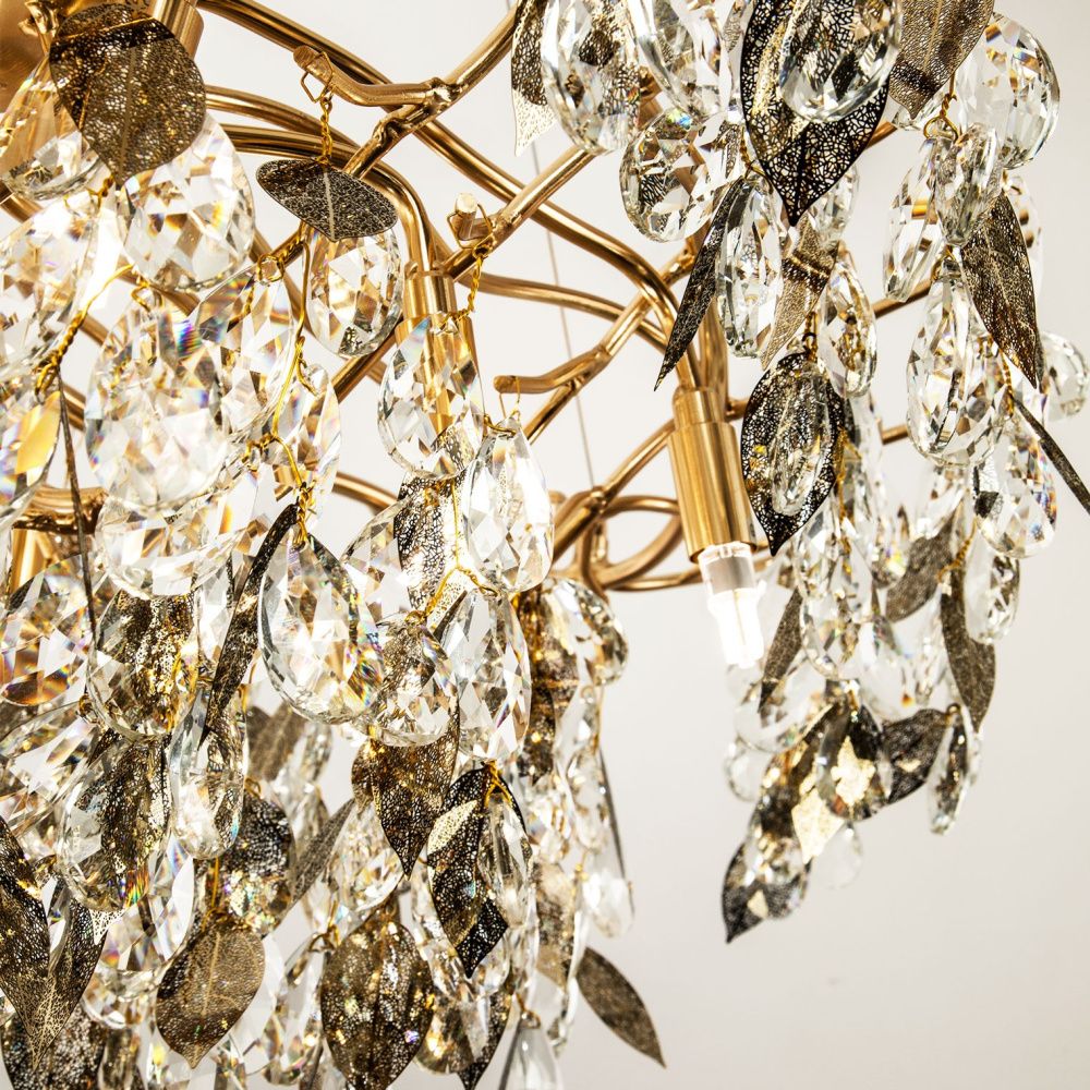 Подвесная люстра 120*50*100 см, G9 15xG9W, , Золото MODESTYLE MS.2111.1200 GD