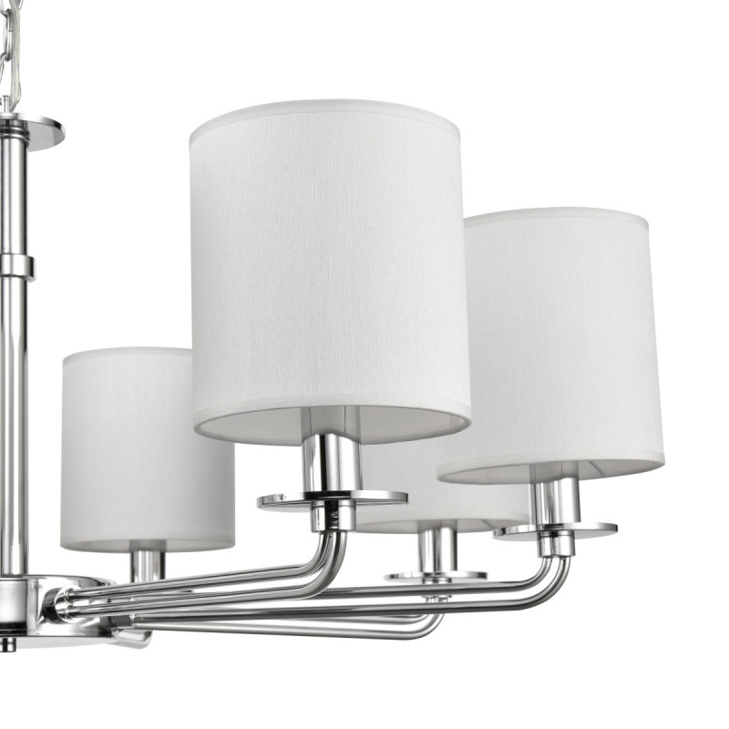 Подвесная люстра  80*100 см, 8*E14 хром Vele Luce Princess VL1753L08