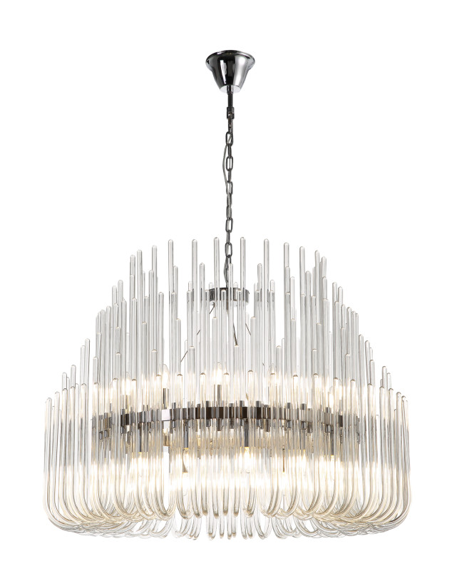 Люстра 100*75 см, 26*E14*40W  Divinare Bianca 6043/02 LM-26 хром
