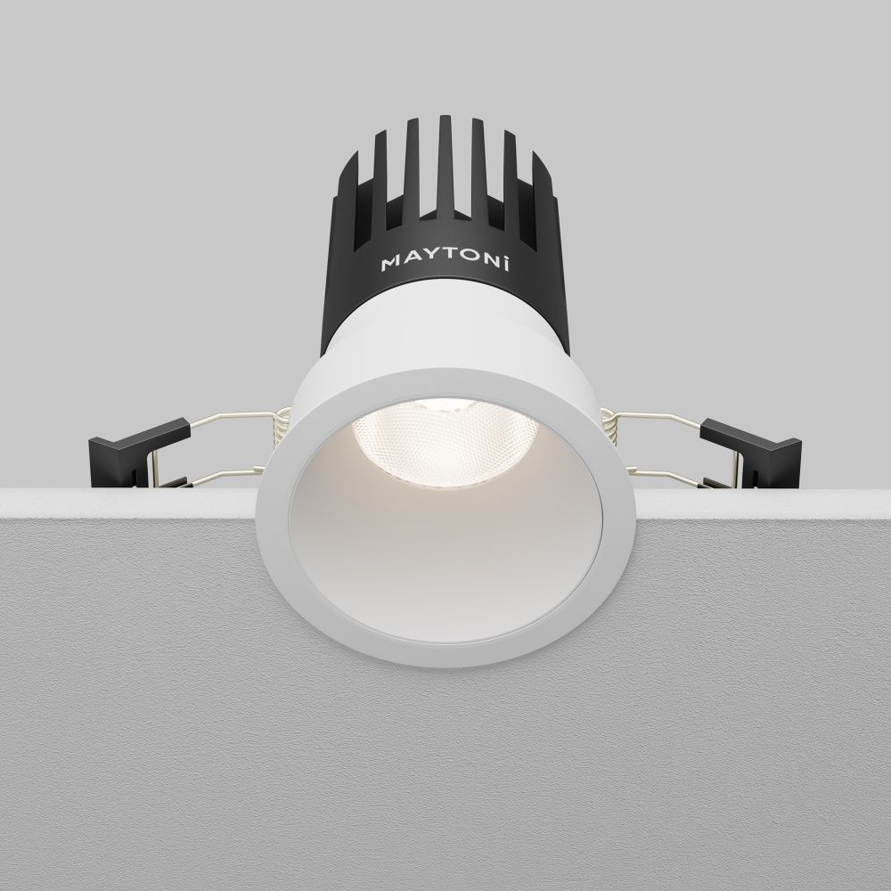 Встраиваемый светильник  DL118-15W-4K-W **-11,3 см, *LED*15W, 4000K, Maytoni technical Dip DL118-15W-4K-W, Белый