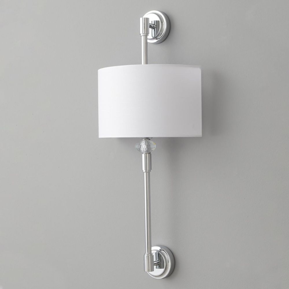 Бра 69 см, Crystal Lux VINTAGE AP2 CHROME, хром