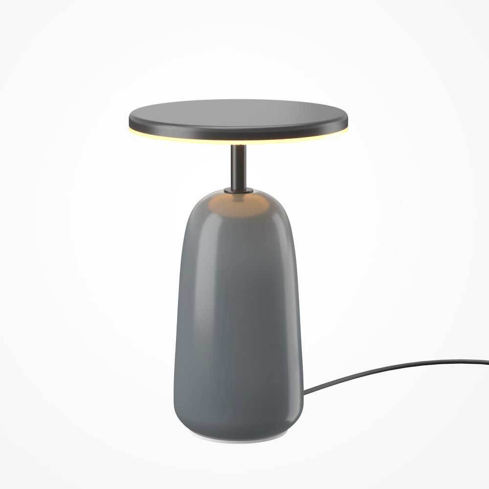 Настольная лампа *20*-13 см, *LED*6W, 3000K, Maytoni Umbra MOD522TL-L6GR3K, Серый