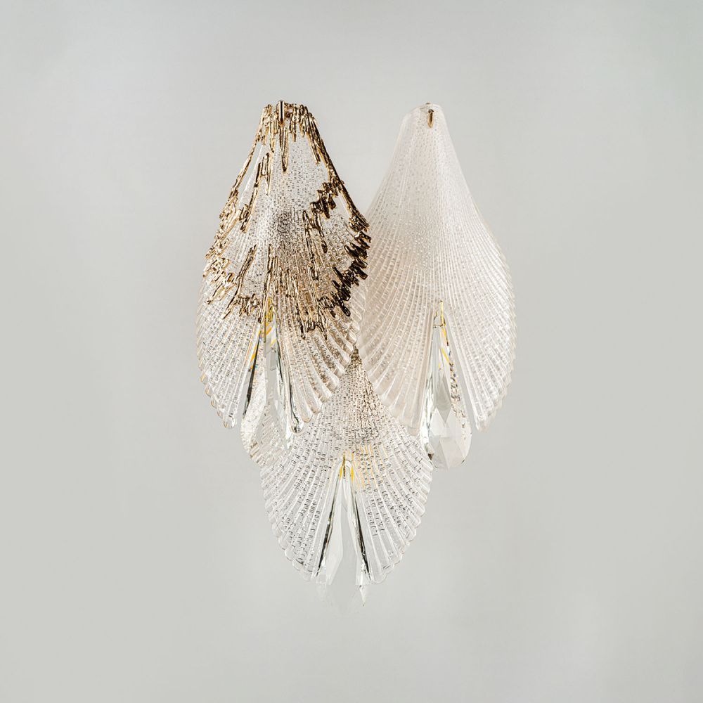 Бра 24*11*-35,5 см, 2*Е14*40W, Modelux  ML.6228.330 GD, Золото