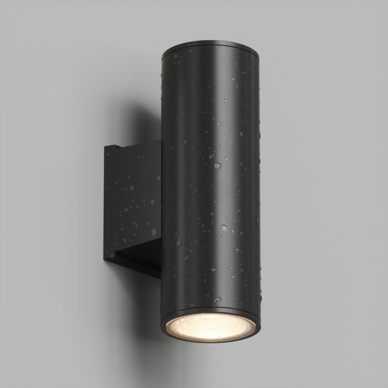 Бра 25*15*9- см, *LED*18W, 3000K, Denkirs BORG DK9821-BK, черный алюминий