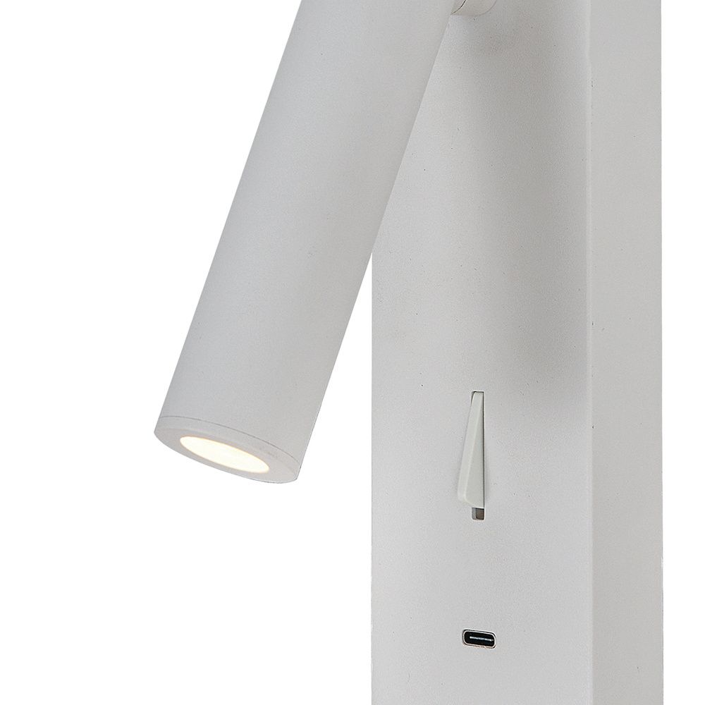Бра 3*18 см, *LED*3W, 3000K, Mantra Tarifa MAN8984, белый