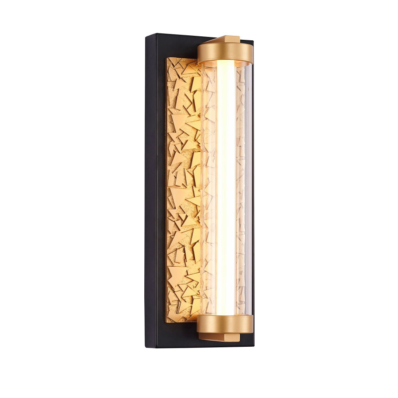 Бра 36 см, 5W, 3000K, Favourite Artefactum 4216-1W, черный-золото