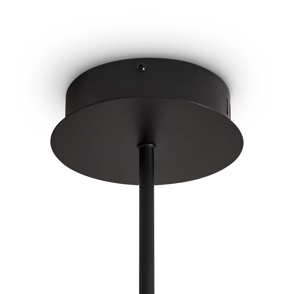 Подвесной светильник 80*40*65-65 см, LED*39W, 2700K, Freya Brilliance FR5557PL-L22B, Черный