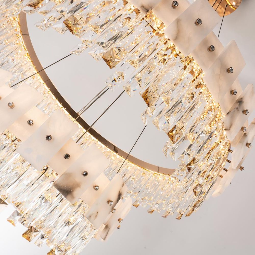 Подвесная люстра MODELUX premium ML.6980.800.500P GD