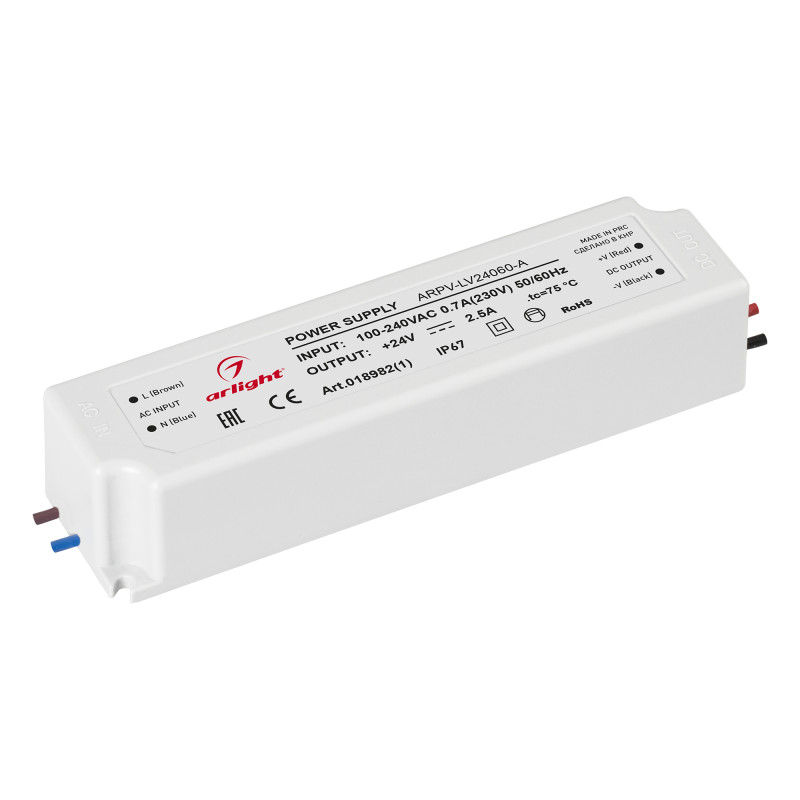 Блок питания Arlight 018982(1) 16,2*4,3*3,2 см.