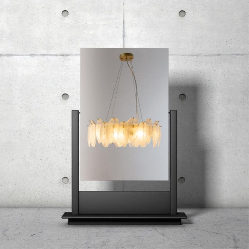 Люстра подвесная 60 см Arte lamp Evie Матовое золото A4052SP-8SG