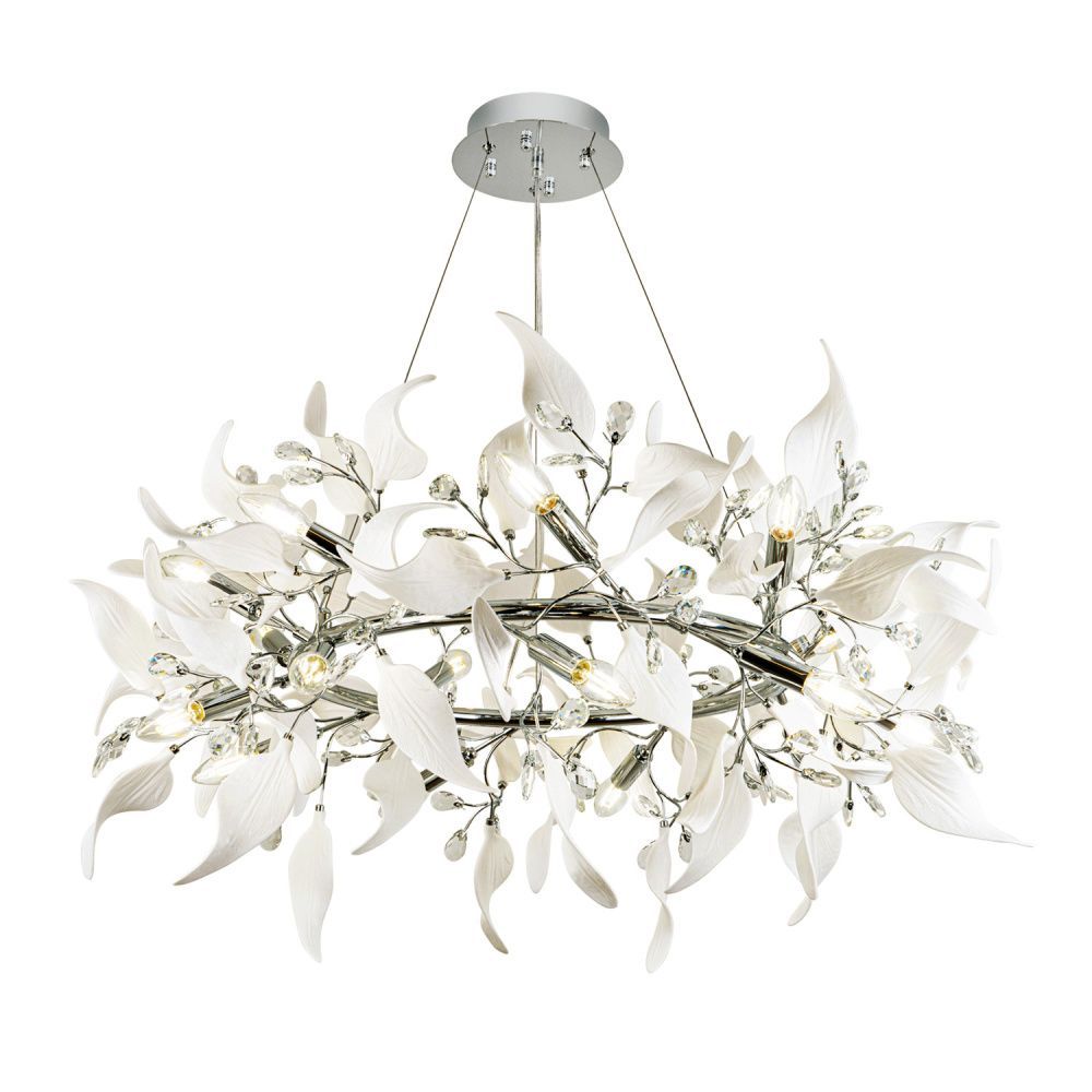 Люстра *100*56 см, Е14*40W, Modelux  ML.6808.1000P CR, Хром