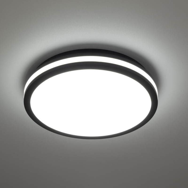 Светильник 29 см, 24W, 3000К-6000К IP64 Citilux CL711021V LUNS Черный