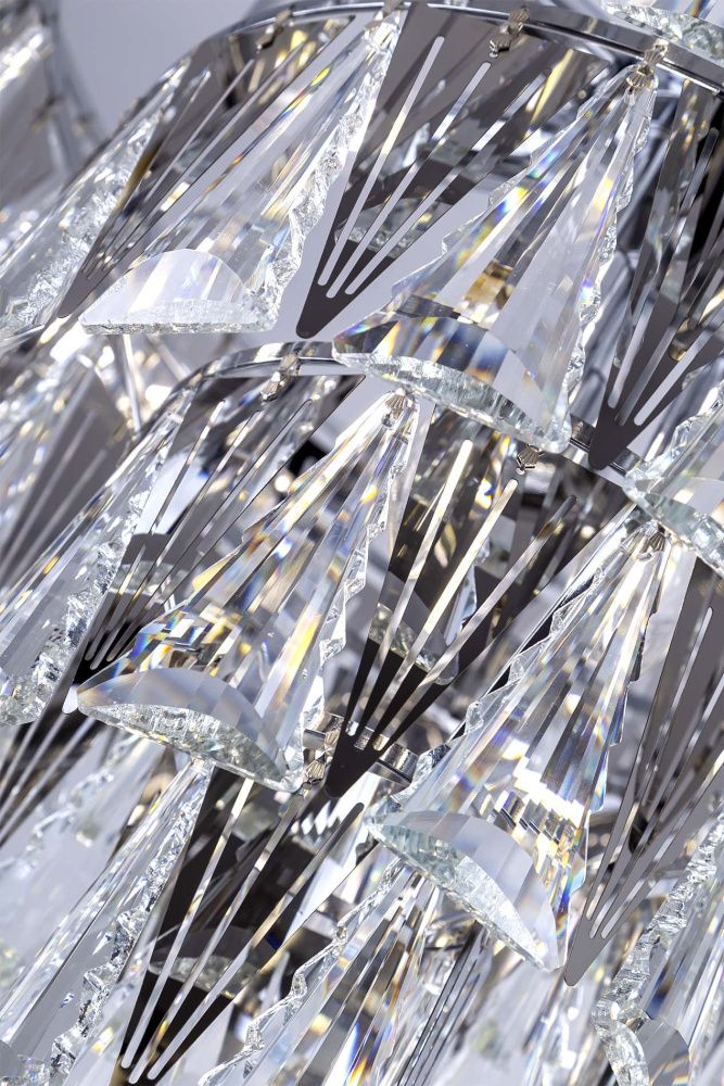 Подвесная люстра 50*50*87 см, Е14 11x40W, Хром MODELUX ML.313.11 CR