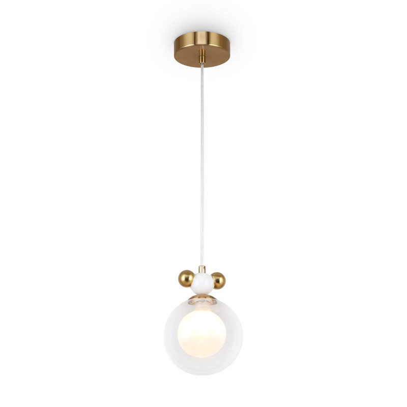 Светильник 13 см, Freya Pitch FR5364PL-01BS, латунь