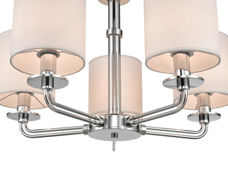 Подвесная люстра  60*100 см, 5*E14 хром Vele Luce Princess VL1753L05