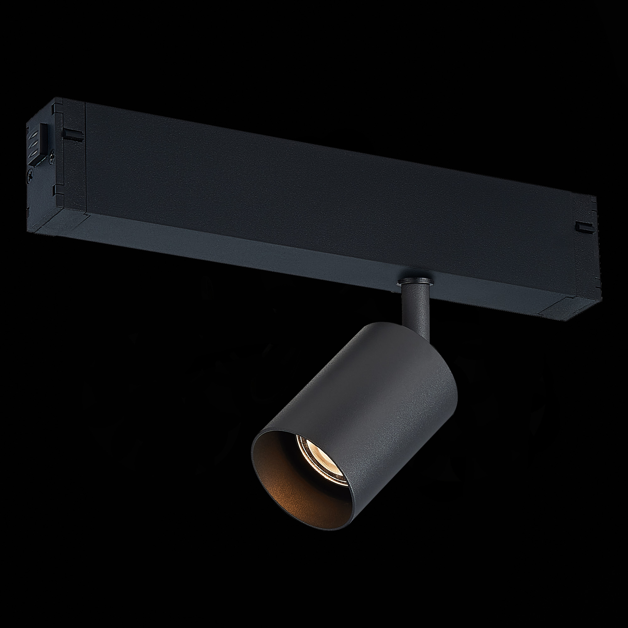 Трековый светильник 7* см, GU10*1*50W, , St Luce Skyline 220 ST505.406.01, Черный