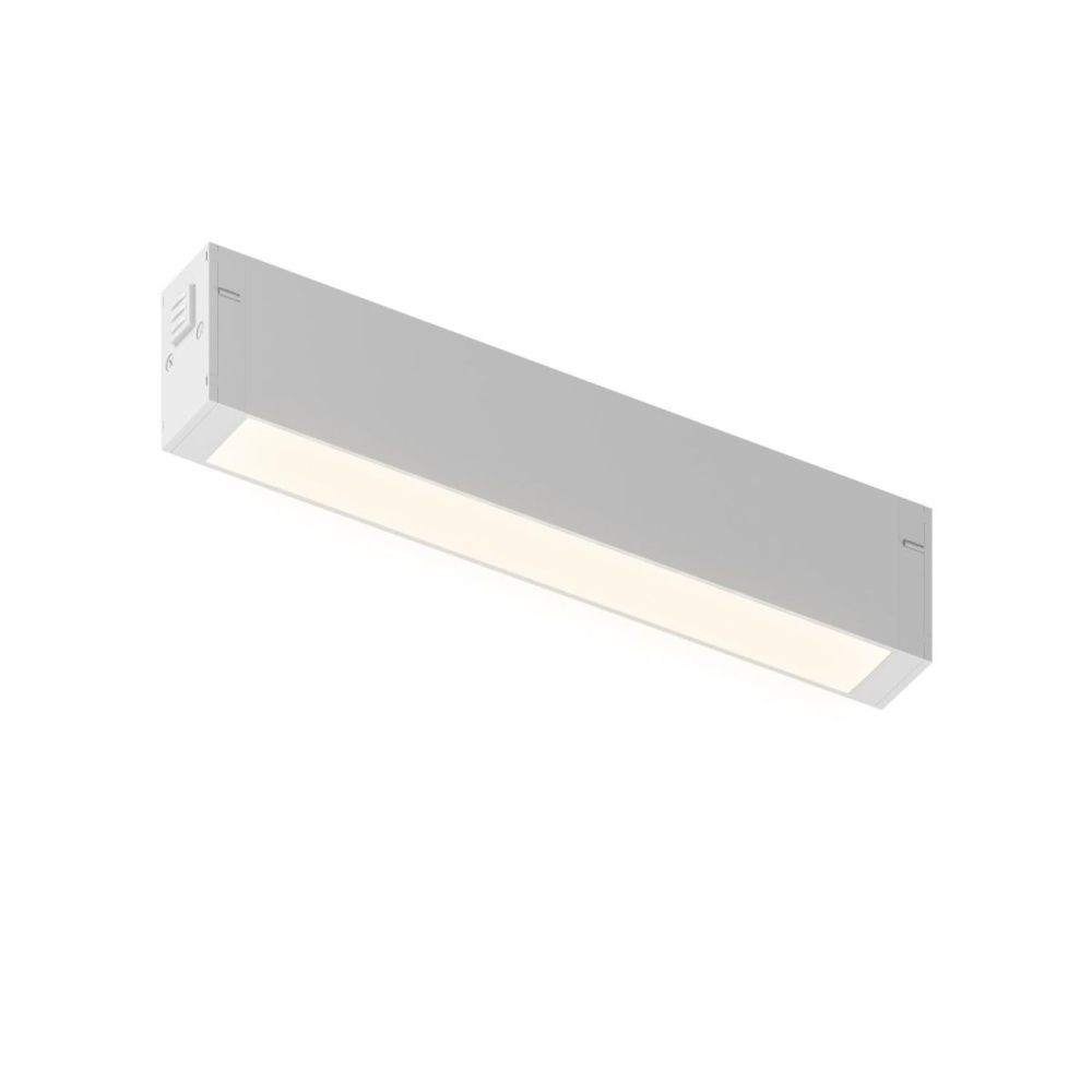 Трековый однофазный светильник 22 см, 9W, 3000K, Denkirs Simple Linear DK8103-WH, белый