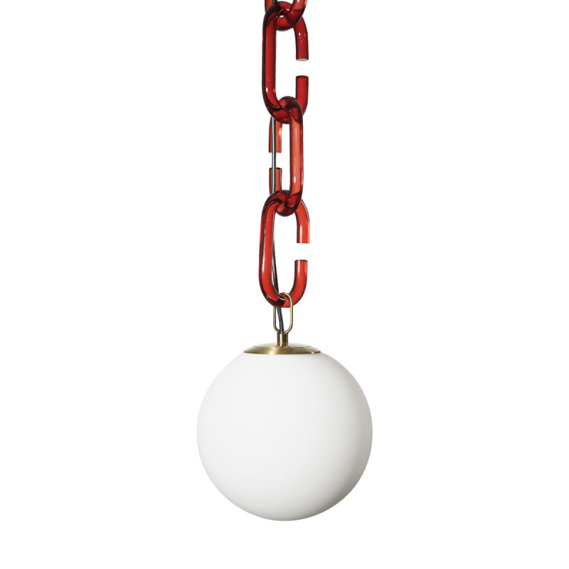Светильник 20 см, Loft It 10128P Red, золото