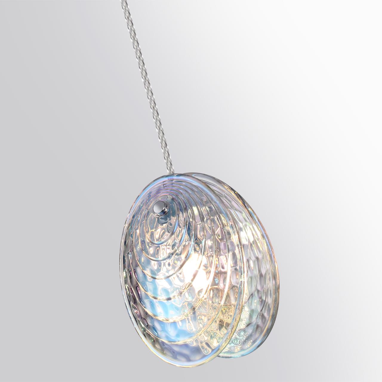 Подвес 11*11*147,5 см, 1 G9*40W, Odeon Light Mussels, черный 5039/1A