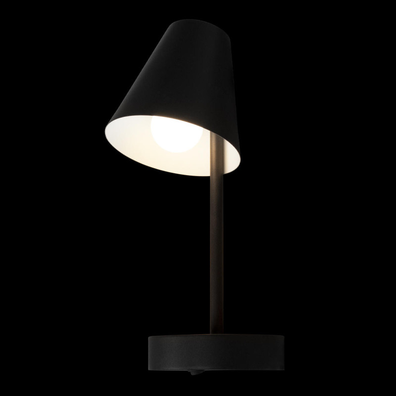 Настенный светильник 13*13*34 см, 1*E27*40W черный Loft It Shelf 10216/1W Black