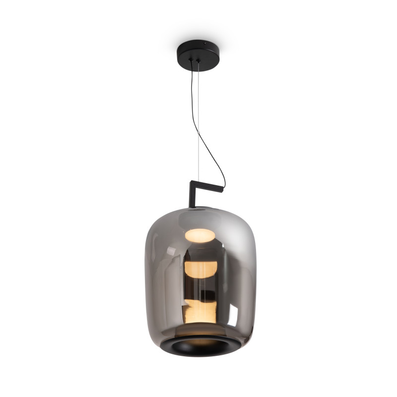 Подвесной светильник 28*28*240 см, LED, 7W, 3000К, Freya CLOD FR6186PL-L7SM2 черный