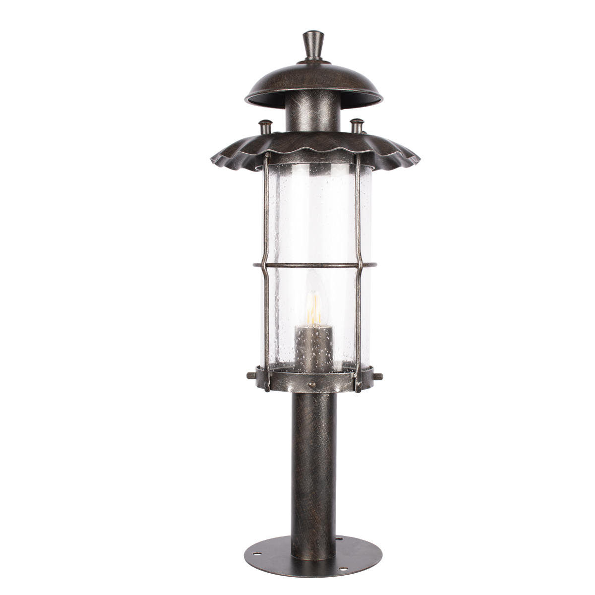 Ландшафтный светильник 22*22*59 см, 1*E27*40W, Loft It Palermo 100015/590, Коричневый