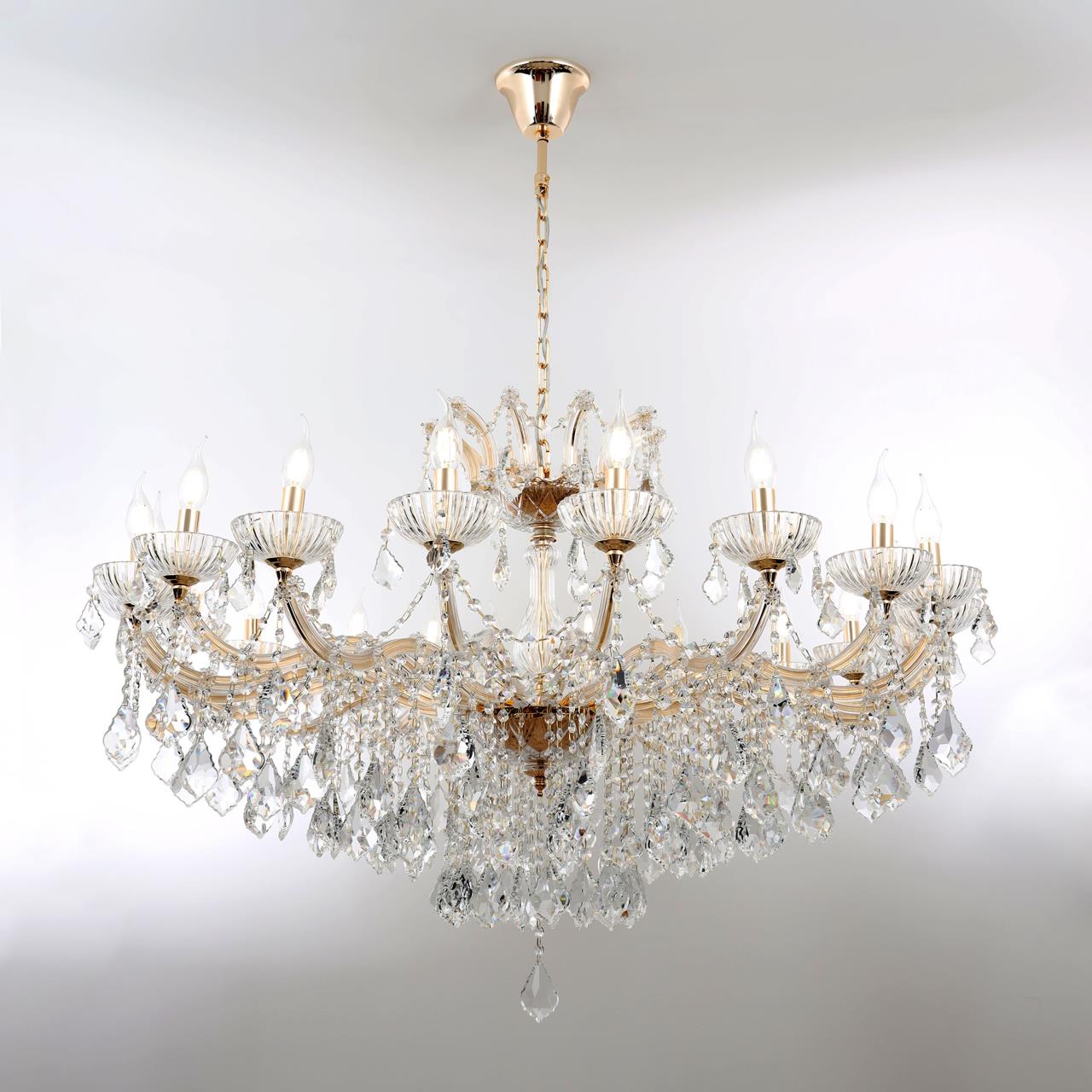 Подвесная люстра 120*120*120 см, Е14 20x40W, Золото MODELUX ML.20221.20