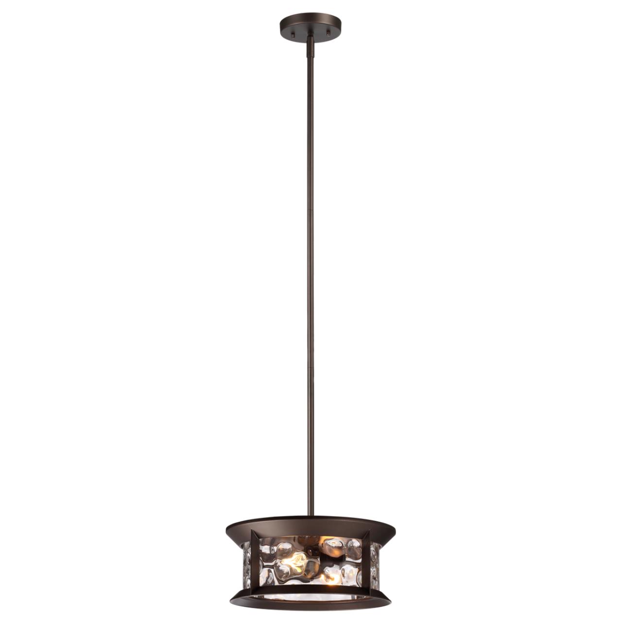 Уличный подвесной светильник Диаметр 35 см Odeon Light Mavret 4961/2 Коричневый