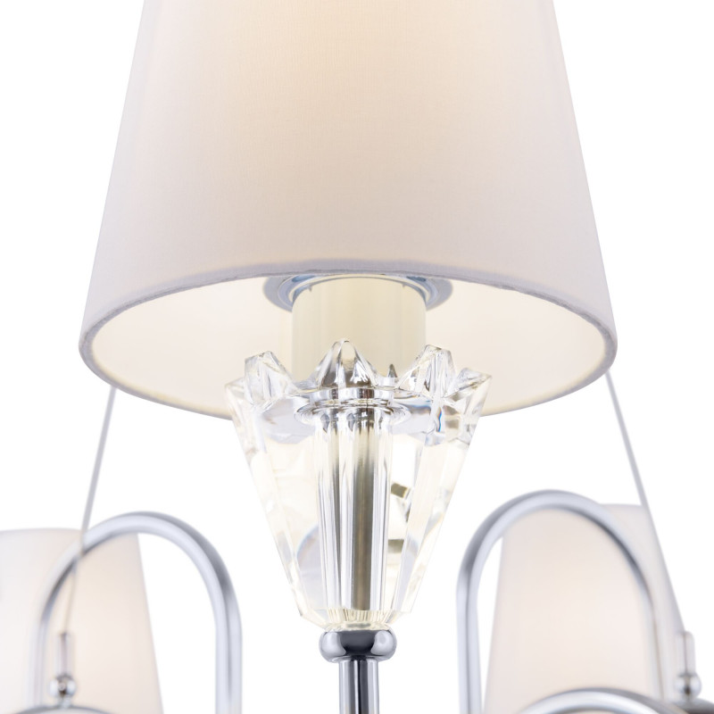 Подвесная люстра Maytoni Florero MOD078PL-09CH, диаметр 100 см, хром