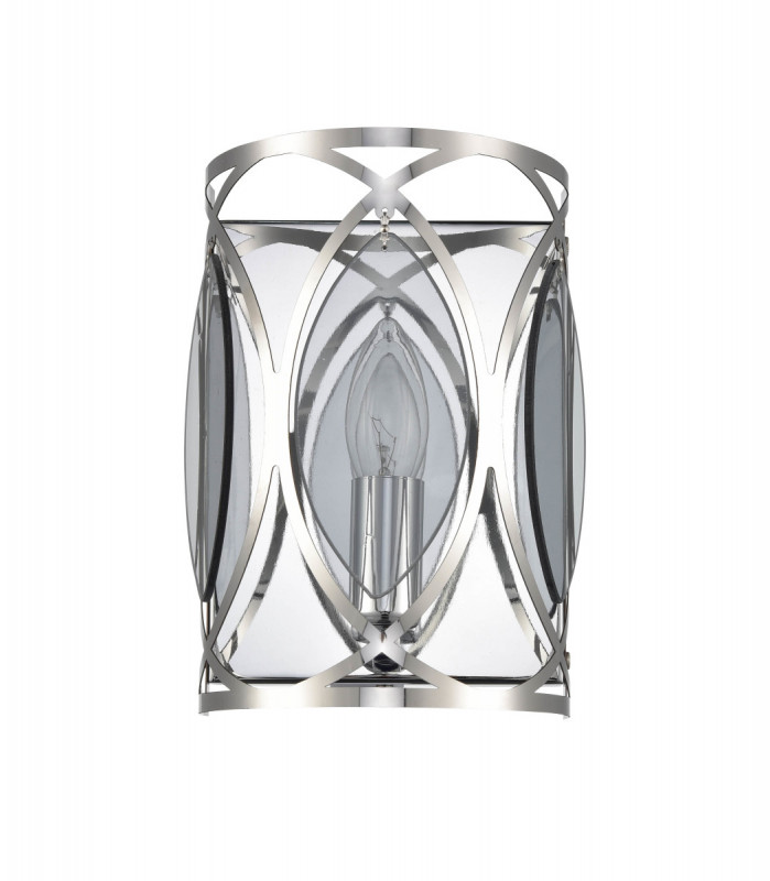 Бра 11*15*23 см, 1*E14 хром Vele Luce Angela VL3153W01