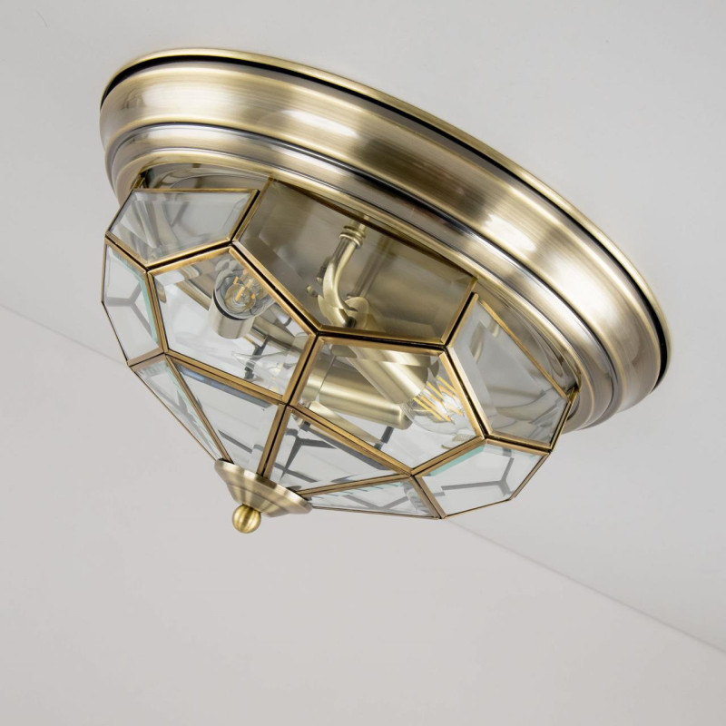 Потолочный светильник Citilux Витра-1 CL442530 бронза, диаметр 40 см