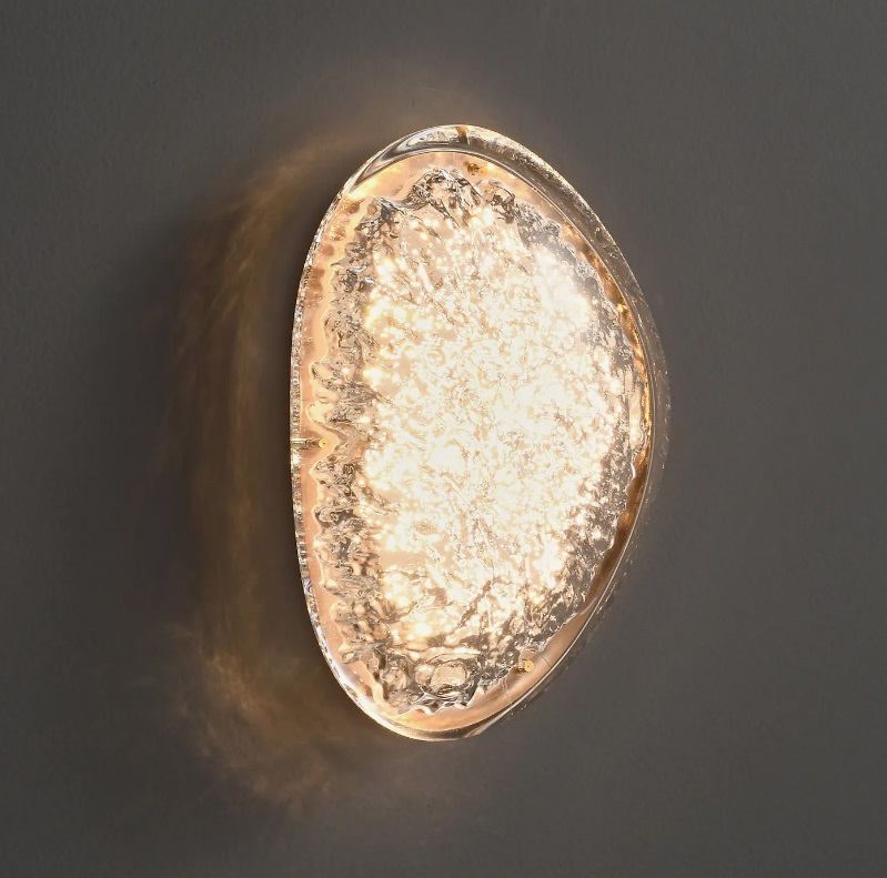 Светильник DZN-52121 ХРОМ + ПРОЗРАЧНЫЙ  D180/H250/1/LED/7W/3000-4500-6500K EVIAN LONG