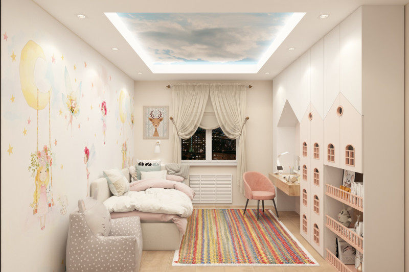 Светильник 25 см, Arte Lamp Thomas A7032AP-1WH, белый