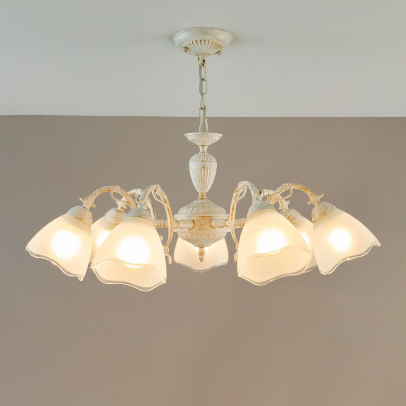 Люстра 74 см Citilux Латур CL413270 белый/золото