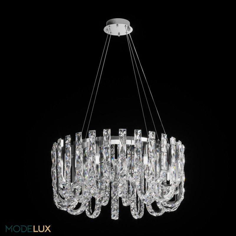 Подвесная люстра 60 см MODELUX ML.6621.14 CR хром