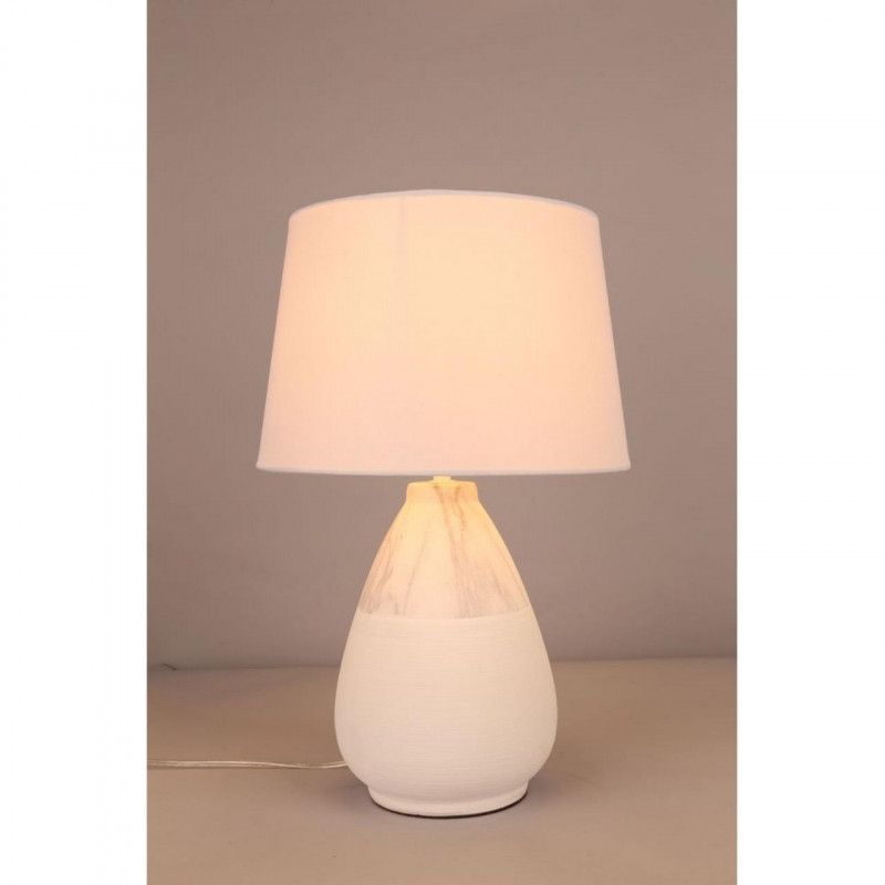 Настольная лампа 28*43 см, 1*E27, 60W, Omnilux Omnilux 821 OML-82114-01, белый